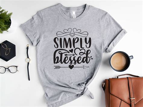 Simply Blessed T Shirt Christian Shirt Best Church Shirt Etsy