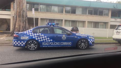 QPS RPC Ford Falcon At A Traffic Stop Mt Gravatt YouTube