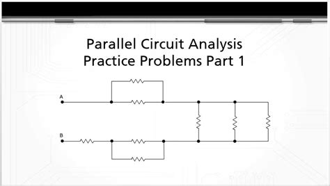 Series Parallel Circuit Example Problems With Solutions Wiring Draw