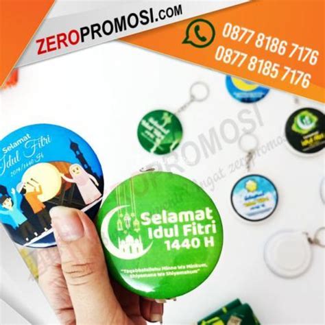 Souvenir Gantungan Kunci Ramadhan Pin Idul Fitri Di Tangerang Tribun