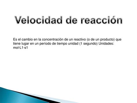 Ppt Cinética Química Powerpoint Presentation Free Download Id 6380644