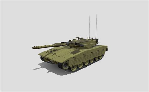 Merkava MK3 - DownloadFree3D.com