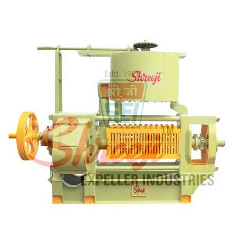 Commercial Expeller 12 Bolt Mustard Oil Machine Capacity 18 21 Tons