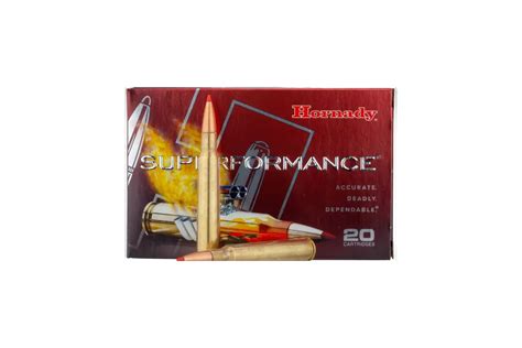 Munitions Hornady Superformance SST Calibre 7x64 162 Grain