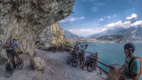 Sentiero Del Ponale Riva Del Garda Mtb Trail Italy Youtube