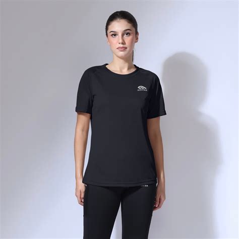 Jual Maniak Baju Olahraga Sport Lengan Pendek Wanita Kaos Running Lari