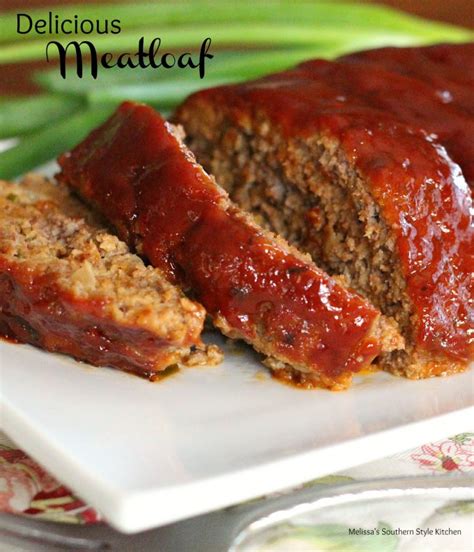 Delicious Meatloaf - melissassouthernstylekitchen.com