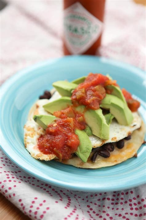 Black Bean Avocado And Egg Tostadas At Jose Luttrell Blog