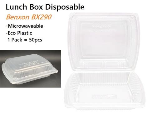 Lunch Box Food Container BENXON BX 190 3 Compartment And BX 290