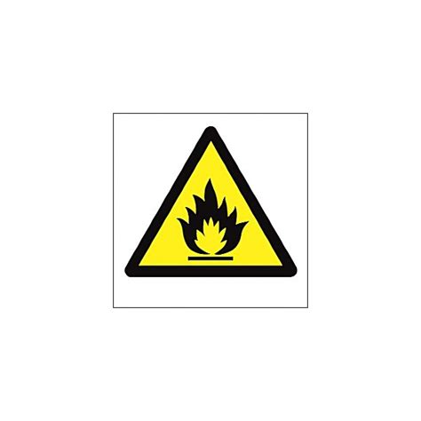 Highly Flammable Symbol Awareness And Safety Signs