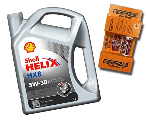 Shell Helix 5W30 ECT HX8 5L Ceramizer One Shot 9775109201