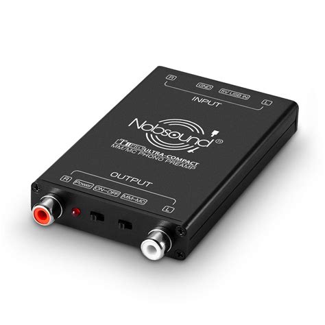 Buy Nobsound T Pro Mini Mm Mc Phono Stage Preamp Record Player