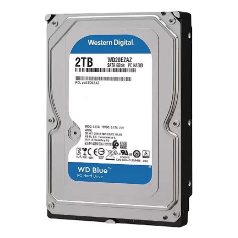 Disco Duro Interno Wd Blue 3 5 Pulgadas 2tb Sata3 6gb S 256mb 5400rpm