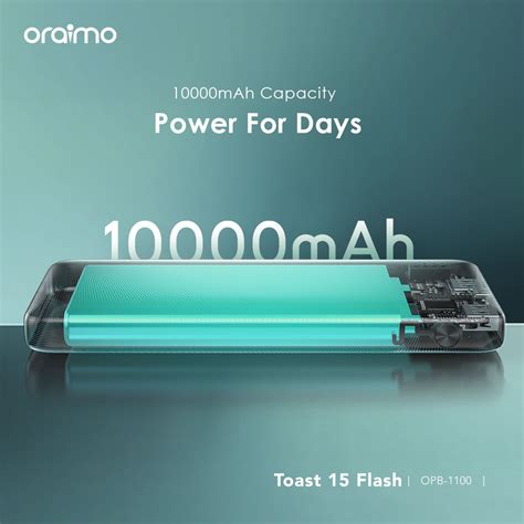 Oraimo Toast Flash Mah Fast Charging Power Bank