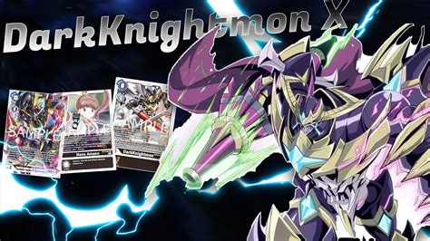 Digimon TCG The DarkKnight Himself DarkKnightmon X Deck Profile