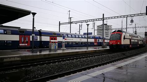 Trains Et Trafic Sbb Cff Ffs En Gare De Zurich Oerlikon Youtube