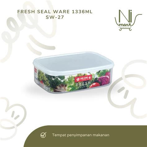 Jual Fresh Seal Ware Sw Lion Star Ml Trans Kotak Lunch Box