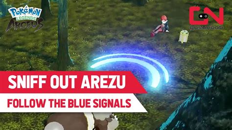 Pokemon Legends Arceus How To Sniff Out Arezu Youtube