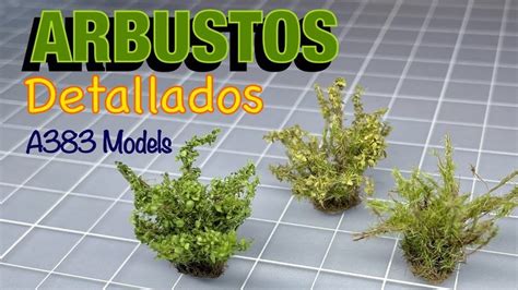 🪴arbustos Para Maqueta O Diorama🍃 Arbolitos Para Maquetas Arboles