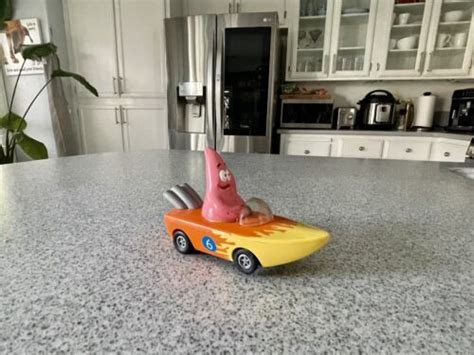 Patrick Star Spongebob Slot Car From Hot Rod Boat Slot Race Set Slot