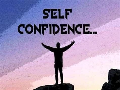 Self Confidence