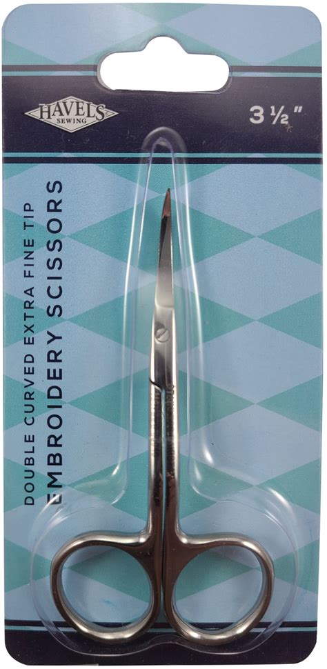 Havels Double Curved Embroidery Scissors 35 Extra Fine Tip Michaels