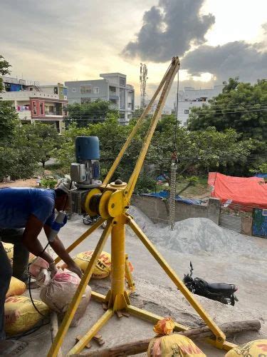 3 HP Mini Construction Lift At 70000 Construction Lift In Hyderabad