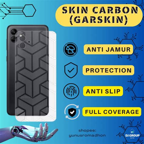 Jual Garskin Skin Carbon Anti Jamur Xiaomi Pocophone Poco F M M S C