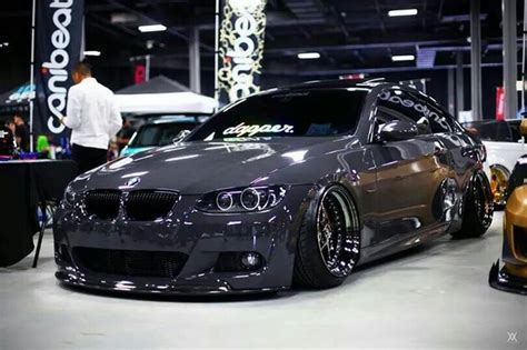 BMW E92 3 Series Grey Deep Dish Slammed Dapper