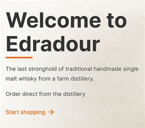 Edradour Distillery