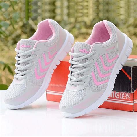 Breathable casual shoes woman tenis feminino 2018 summer mesh women fashion sneakers shoes ...