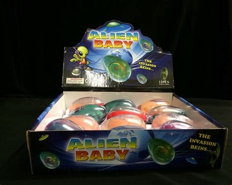 Alien Egg Baby In Slime With Egg Capsule Jelly Party Bag T Pocket