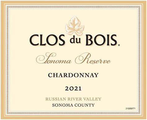 Clos Du Bois 2019 Chardonnay California Rating And Review Wine