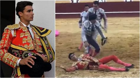 Video justo cuando iba a matar al toro un torero sufrió una cornada