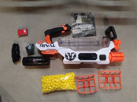 Nerf Rival Prometheus MXVIII-20K Blaster with 200 Nerf Rival Rounds ...