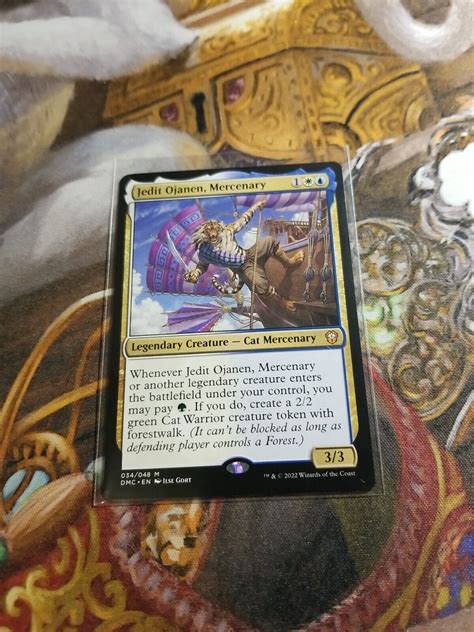 Jedit Ojanen Mercenary Mtg Dominaria United Pack Fresh Ebay