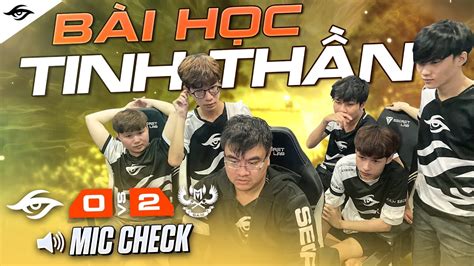 ĐÁNH MẤT TỰ TIN MIC CHECK TS vs GAM VCS Mùa Hè 2022 UNFOLD THE