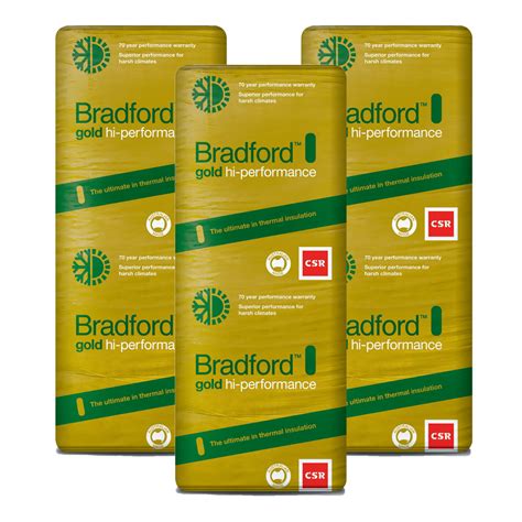 R Bradford Gold Hi Performance Ceiling Batts A Insulation