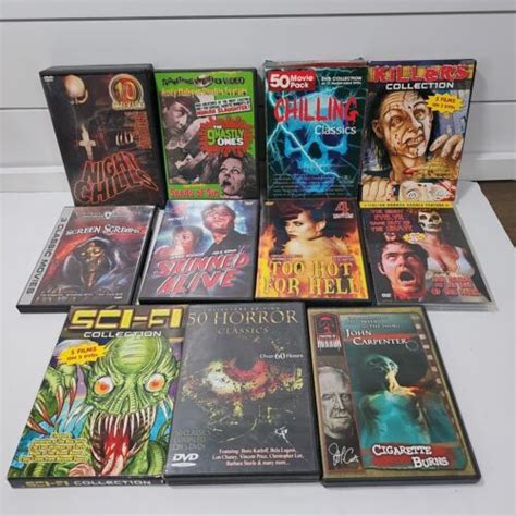 Horror Movie Lot Scary Movies DVD Collection Lot Over 100 Horror ...