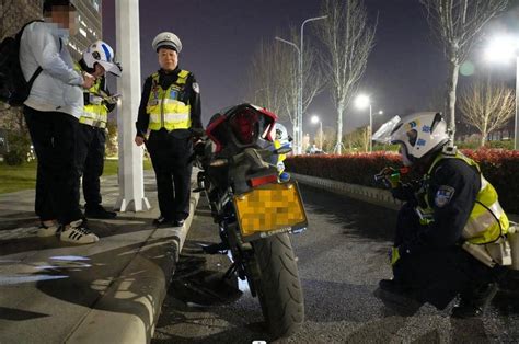 郑州严查摩托车飙车、炸街、闯禁行等交通违法行为！ 电动车 道路 非法