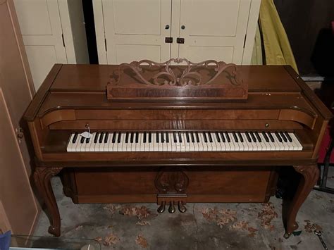 Baldwin Acrosonic Classic Upright Piano Satin Walnut No Bench