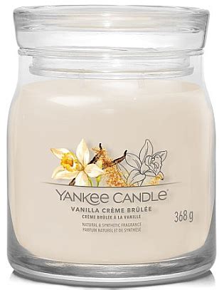 Yankee Candle Singnature Duftkerze Im Glas Vanilla Creme Brulee 2