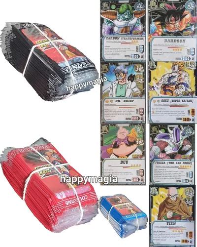 Card Game Dragon Ball Z Gt Colecao De 48 Pacotes Fechado