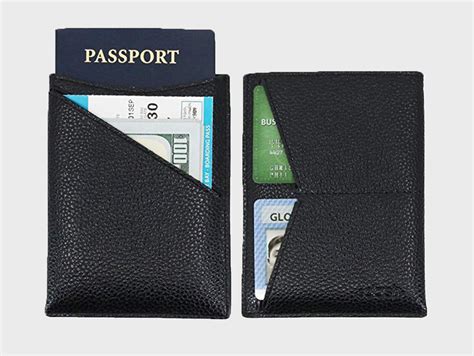 Travel Passport Wallet Leather Wallet For Men San Francisco Dash Wallets