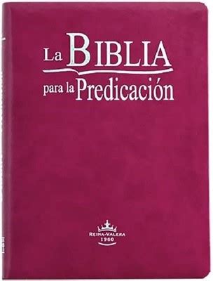 Rvr Biblia Para La Predicaci N Con Ndice Imitaci N Piel Fucsia