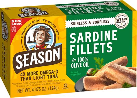 Amazon Season Sardines In Olive Oil Skinless Boneless Wild