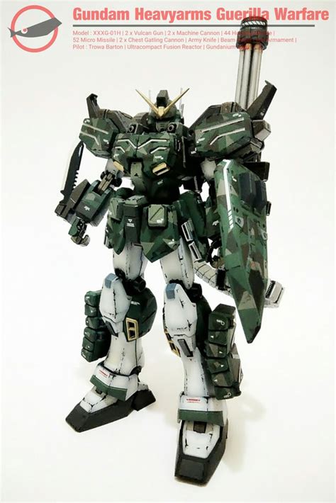 Gundam Heavyarms Guerilla Warfare My Latest Paint Job