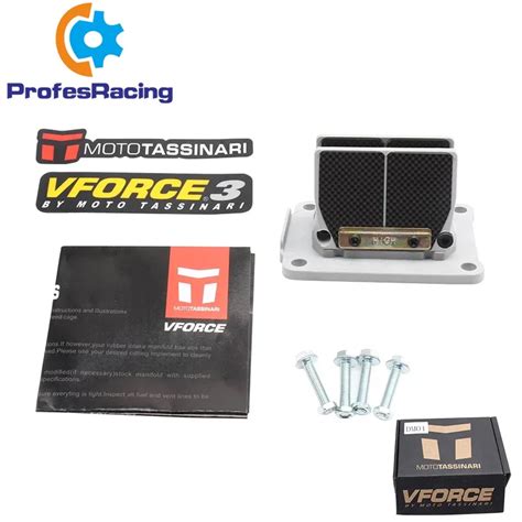 Motorcycle V Force3 Carbon Fiber Reed Valve Kit For HONDA For V Force