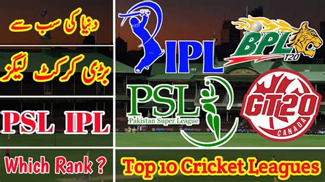 Top 10 Cricket Leagues In The World 2020 Most Famous T20 Leagues In