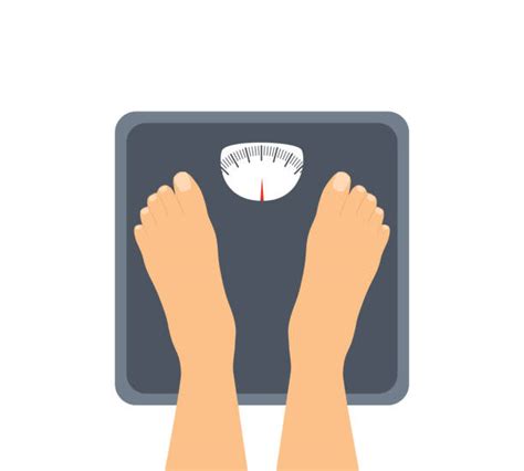 100 Fat Man Standing Weight Scale Stock Illustrations Royalty Free